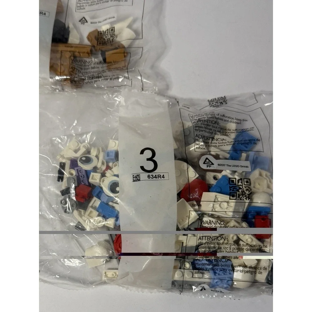 Lego Replacement Parts 2017  Bag 1 